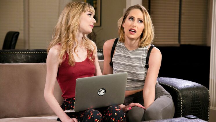 [Girlsway] - Fingering and Licking: A Blonde Delight - Carter Cruise - Marykate Moss