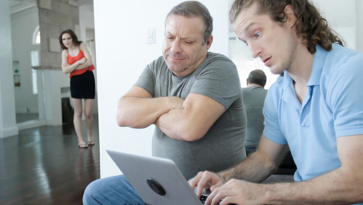 Hot Stepmom Fucks Stepson Behind Hubby's Back