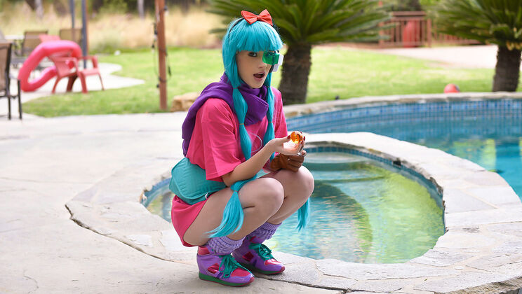 [TeenPies] - Dragon Ball Cock Pumps Jessie Saint's Tight Pussy - Logan Pierce - Jessie Saint