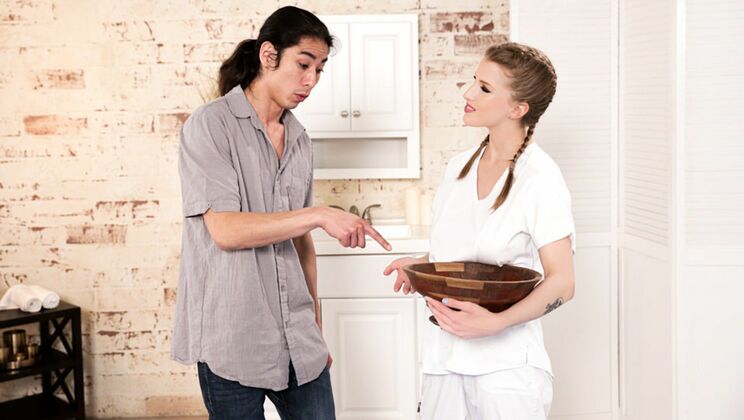 [NuruMassage] - Cumshot Craziness Ensues - David Lee - Octavia Red