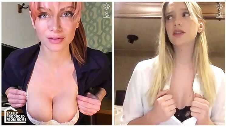 [Girlsway] - Remote Work: An Excuse for Naughtiness - Kenna James - Serene Siren