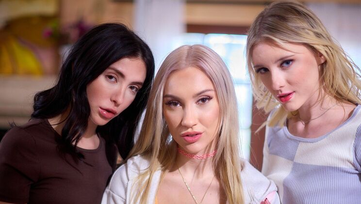 [WebYoung] - Threesome Fun: Small Tits, Natural Tits, and More - Jane Wilde - Melody Marks - Jazmin Luv