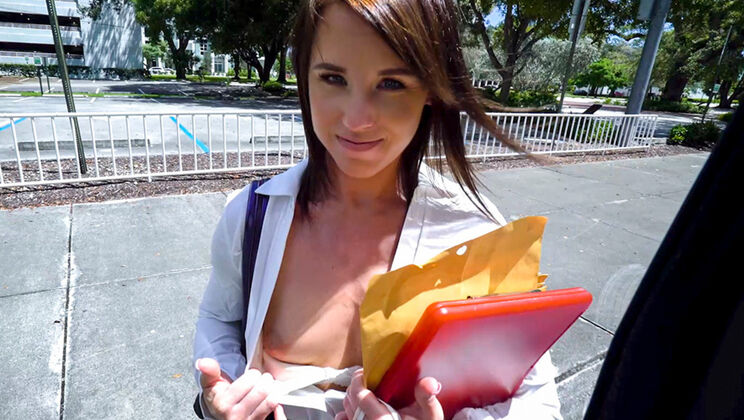 [BangBus] - Tony Rubino Fucks Riley Jacobs In Missionary Position - Tony Rubino - Riley Jacobs