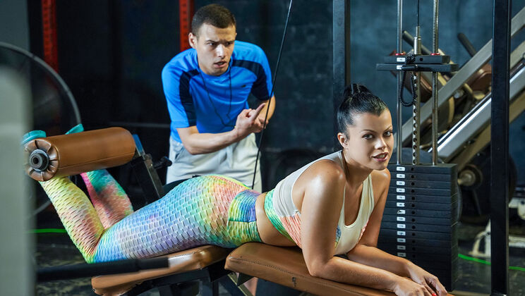 [MYLF] - White Hot Fitness - Nadia White - Johnny The Kid