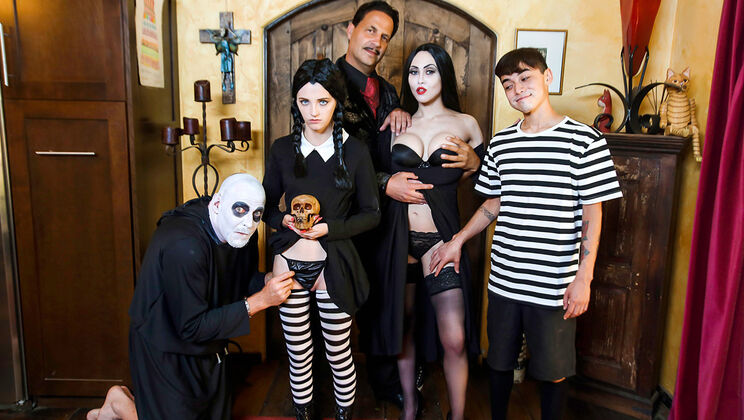 [MYLF] - Orgy of the Addams Family - Eric John - Dick Chibbles - Audrey Noir - Kate Bloom
