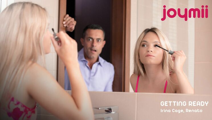 Irina Cage's Big Tits and Cumshot