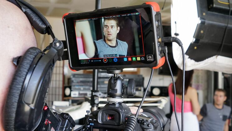 Behind the Scenes with Brunette Beauty Valentina Nappi