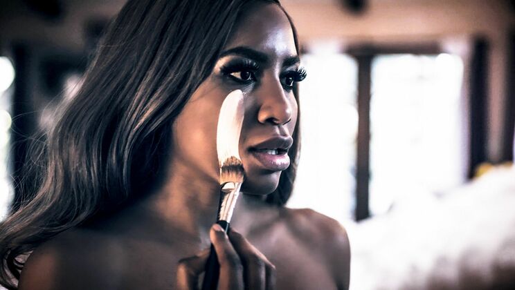 Interracial 69 with Demi Sutra and Anny