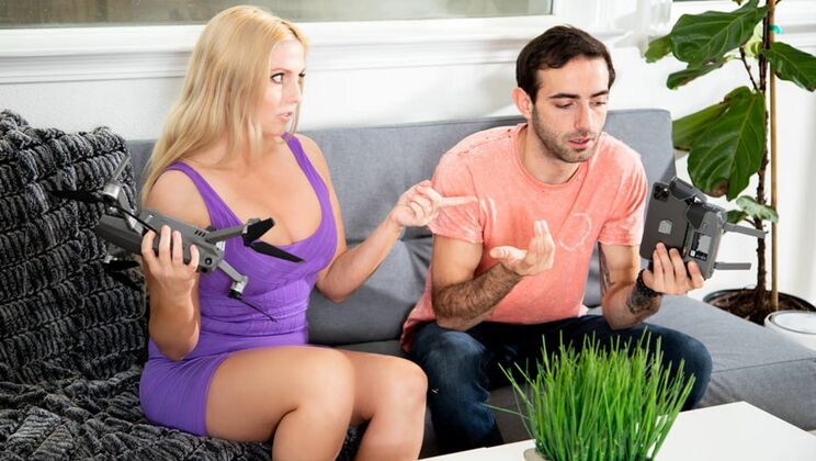 [Devil'sFilm] - My MILF Neighbor Gives Me a Great Titty Fuck - Jake Adams - Christie Stevens