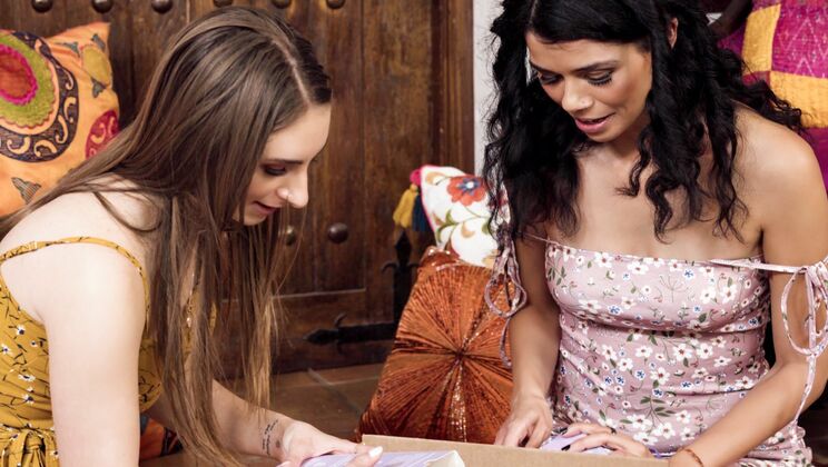 [WebYoung] - Penelope Kay and Harley Haze Lesbian Encounter - Penelope Kay - Harley Haze