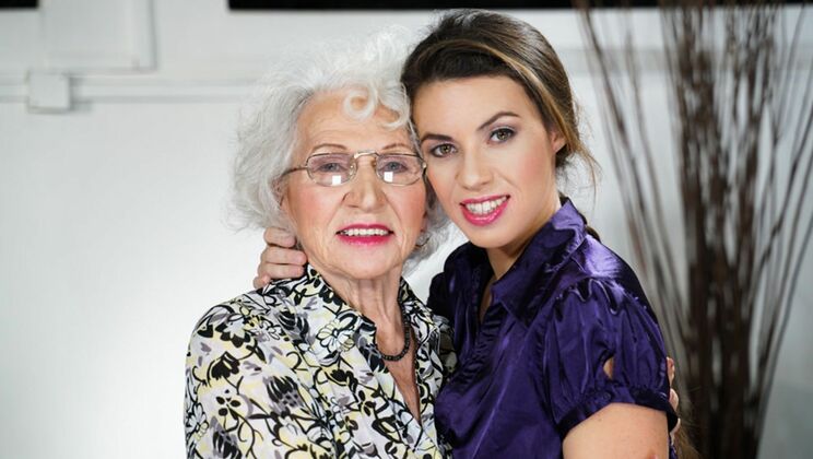 [OldYoungLesbianLove] - Retirement Surprise for Norma B - Tiffany Doll - Norma B