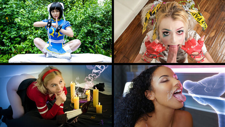 [TeamSkeetSelects] - Halloween Sluts Suck & Fuck - Compilation