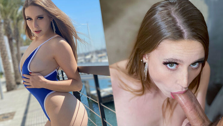 Blowjob Scene with Laney Grey and Romeo Mancini