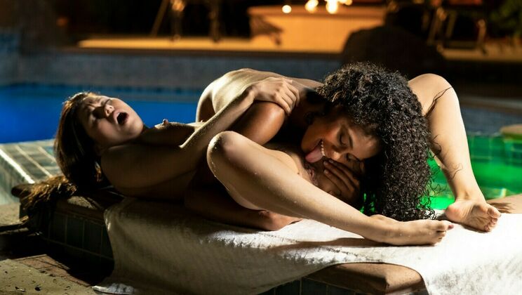 [Babes.com] - Brunette Lesbians Get Wet - Shyla Jennings - Scarlit Scandal