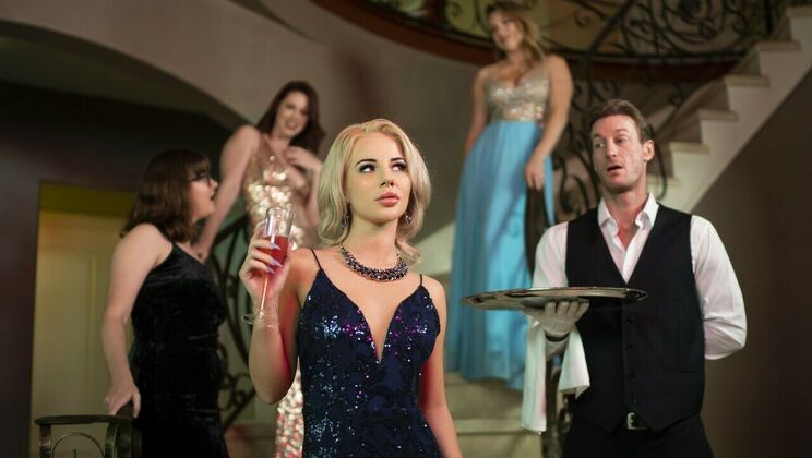 [Babes.com] - POV Deepthroat Session with Short-Haired Blonde Bella - Ryan Mclane - Bella Elise Rose