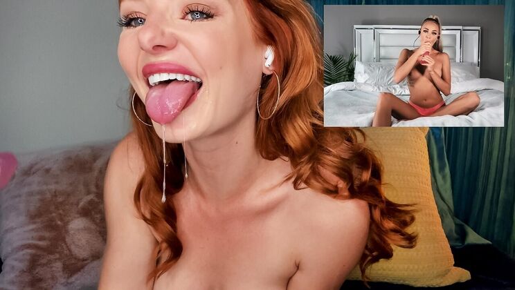 Blonde and Redhead Emma and Lacy Get Intimate