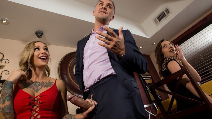 Blonde Babe Enjoys Rough Doggystyle