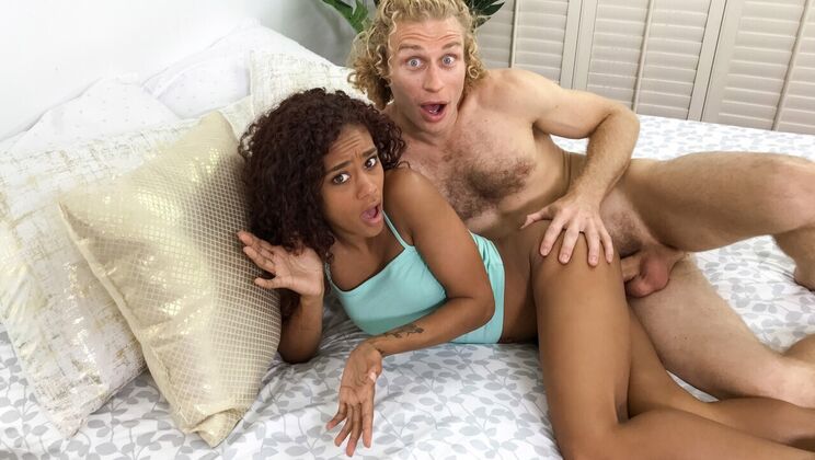 Short-Haired Beauty Loves Strap-On