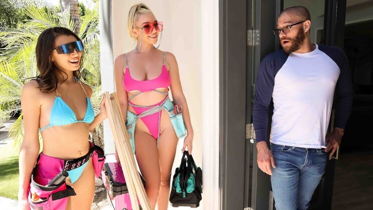 [Brazzers] - Xander Corvus Fucks Two Sexy Girls