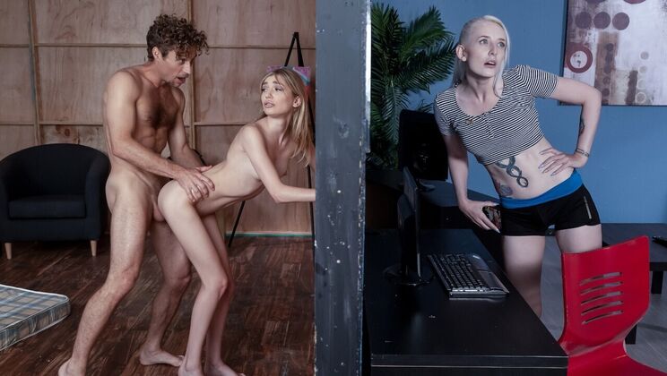 [Brazzers] - Masturbation and Deepthroat with a Secret Roommate - Michael Vegas - Marykate Moss