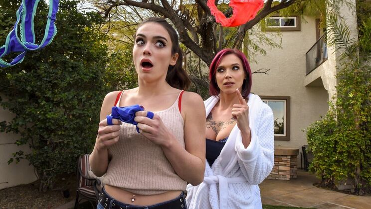 [Brazzers] -  Lesbian Domination with Feet and Toys  - Anna Bell Peaks - Ashly Anderson