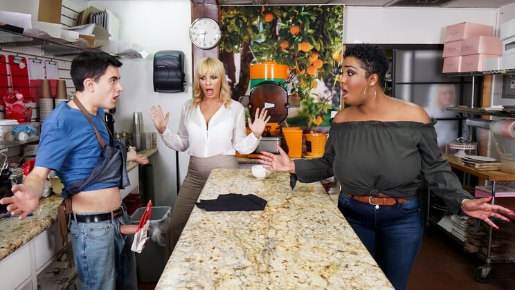 [LilHumpers] - Big Tits Barista Fucks Customers