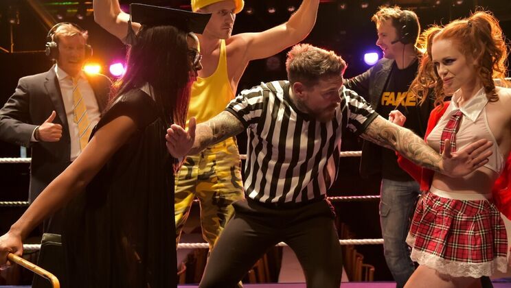 Teen Machine Gives The Headmistress A Deepthroat