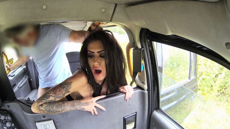 Cheating Brunette's Anal Sex Creampie