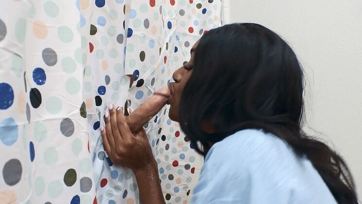 [RKPrime] - Shower Glory Hole with Natural Tits and Brunette - Seth Gamble - Ashley Aleigh