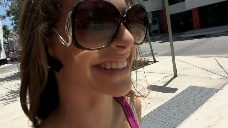 Kimmy Granger's Natural Breasts Bouncing