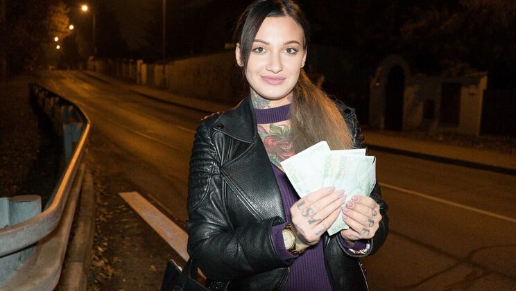 [PublicAgent] -  Deepthroat and cum swallow with standing doggystyle fuck  - Thomas Hyka - Adel Asanty