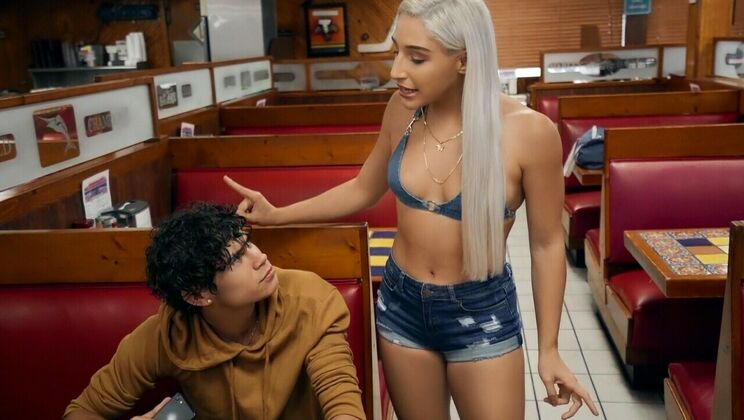 [PublicPickups] - Blonde Amateur Abella Danger Takes a Big Cock