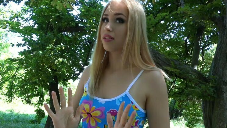 European Girl's Blonde Sextape