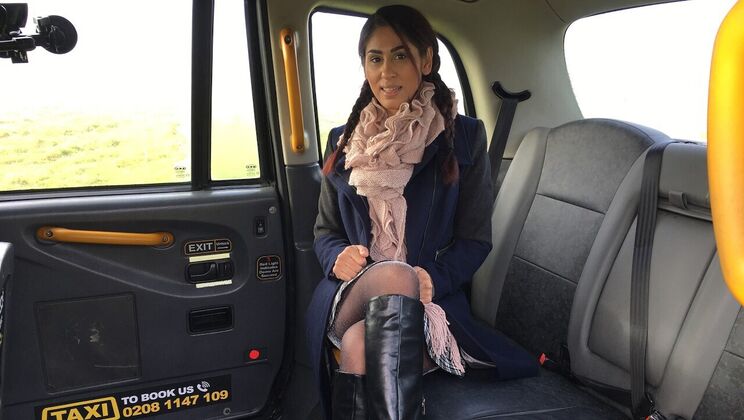 [FakeTaxi] - British Babe Sahara Knite's Cowgirl Ride is Wild