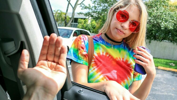 [StrandedTeens] - Amateur Blonde Caught Cheating with Big Dick - Tony Rubino - Khloe Kapri