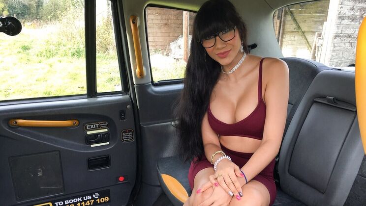 [FakeTaxi] - Footjob and Spanking for Mexican - John