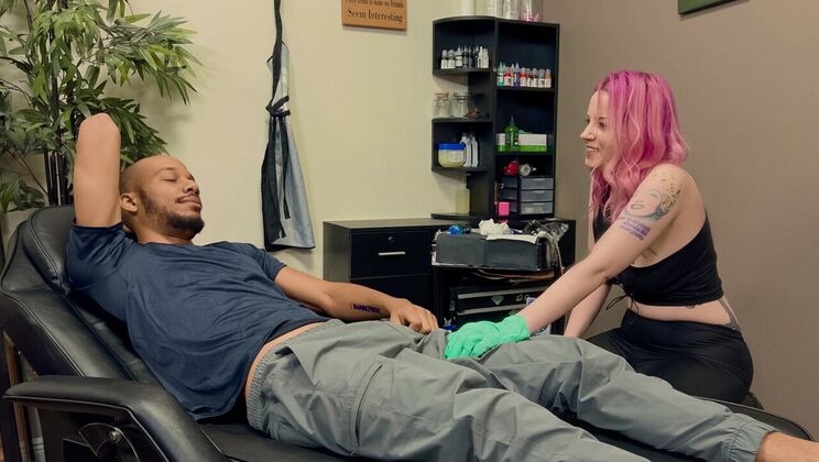 Lady Lazarus Sucks Cock in POV