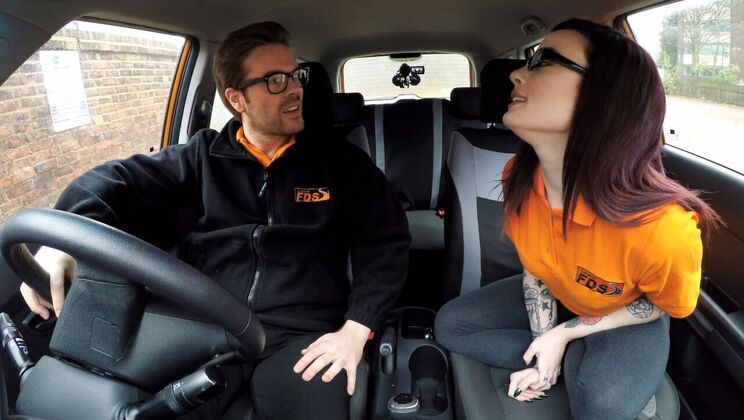 [FakeDrivingSchool] - Young Petite American Creampie Compilation - Ryan Ryder