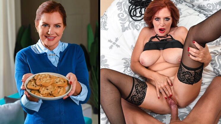 [LookAtHerNow] - Big Tit MILF Gets Fucked at Home