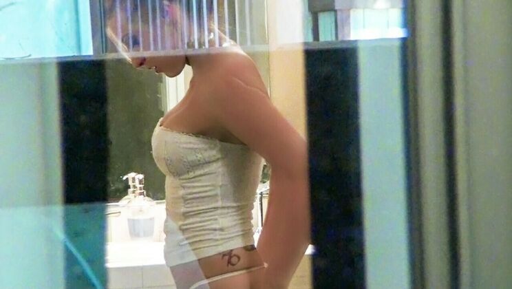 Cowgirl Fuck with Blonde Athena Angel and Jack Vegas