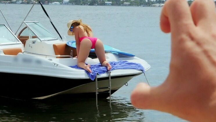 Kenzie Gets Fucked Doggystyle Outdoors