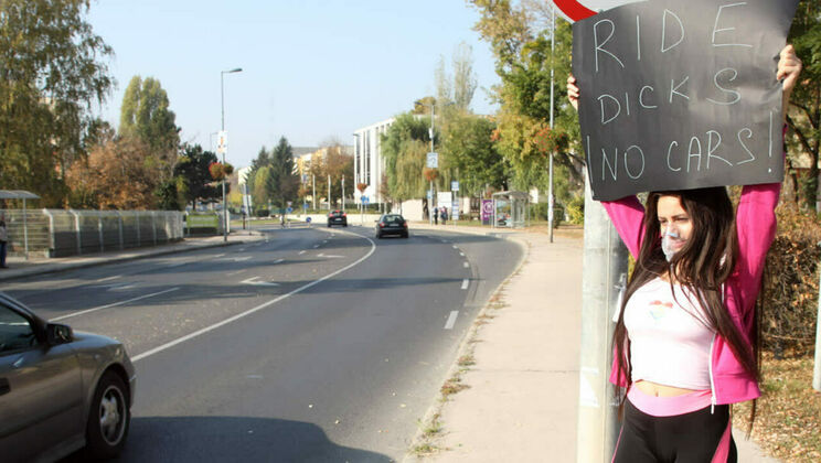 Sherill Collins Outdoor Masturbation Session