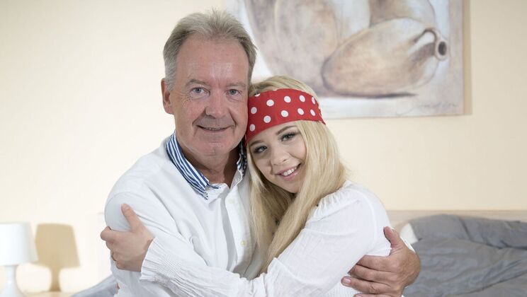 [Oldje] - Anna Ray and Boris in a Hot Sex Scene with Cumshot - Boris - Anna Ray