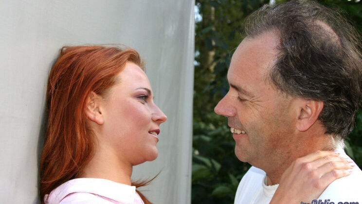 [Oldje] - Redhead Teen Gets Fucked in Missionary Position - Jasmina - Erick