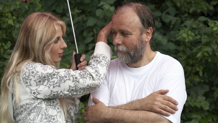 [Oldje] - Sherman and Aneta's Hot Kissing Session Turns Wild