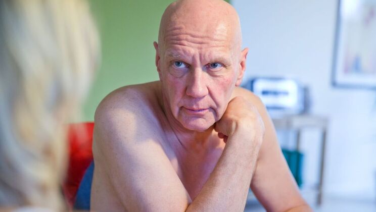 Big Titted Blonde Maid Seduces