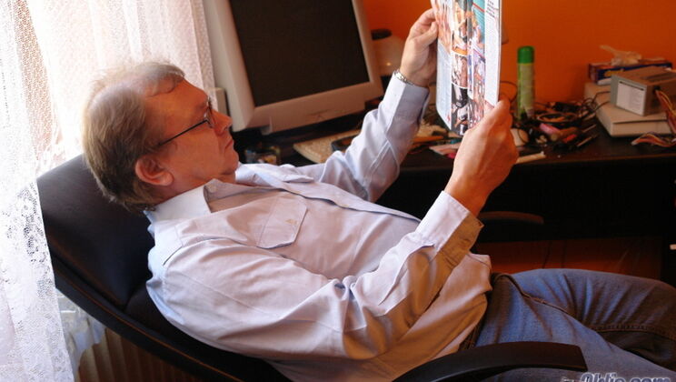 [Oldje] - Paula Morentis Gets Her Jackpot Blowjob - Sherman - Paula Morentis