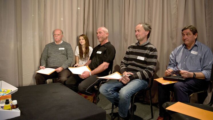 [Oldje] - Gangbang Orgy with Stockings and Striptease - Hugo - Nico - Lucianna Karel - Anndy - Donny