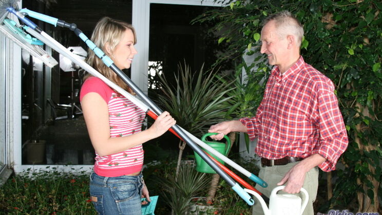 [Oldje] - Natural Tits Old Woman Fucked