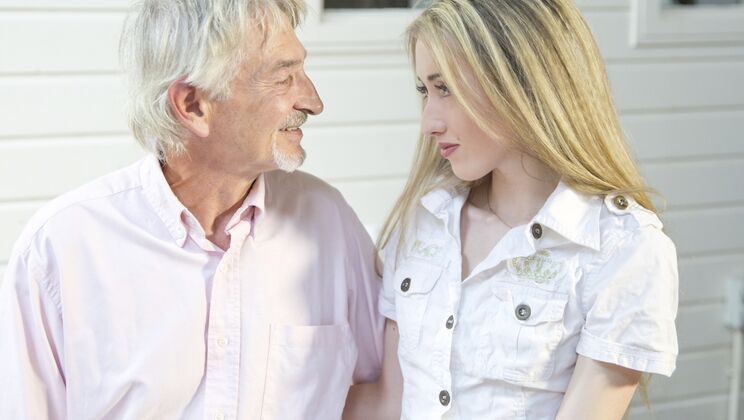 [Oldje] - Blonde Pussy Licking and Massage Fun